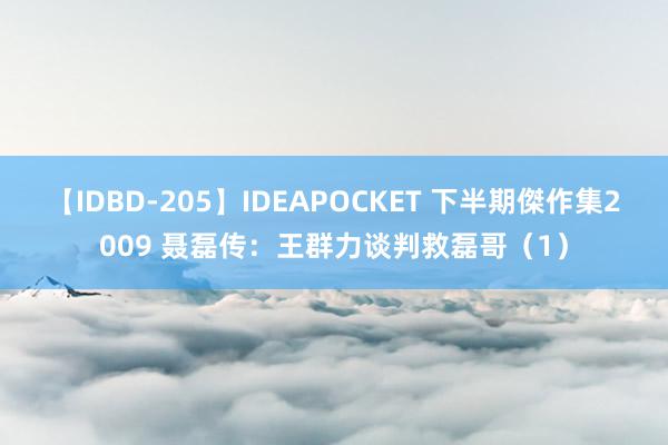 【IDBD-205】IDEAPOCKET 下半期傑作集2009 聂磊传：王群力谈判救磊哥（1）