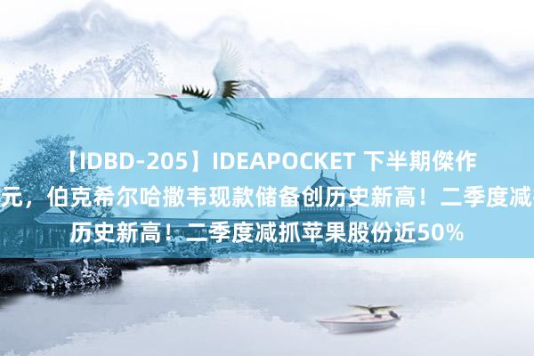 【IDBD-205】IDEAPOCKET 下半期傑作集2009 1.98万亿元，伯克希尔哈撒韦现款储备创历史新高！二季度减抓苹果股份近50%