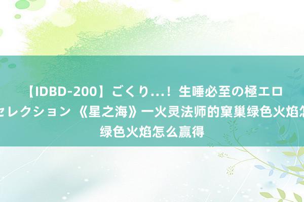 【IDBD-200】ごくり…！生唾必至の極エロボディセレクション 《星之海》一火灵法师的窠巢绿色火焰怎么赢得