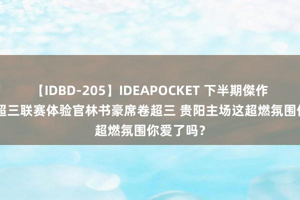 【IDBD-205】IDEAPOCKET 下半期傑作集2009 超三联赛体验官林书豪席卷超三 贵阳主场这超燃氛围你爱了吗？