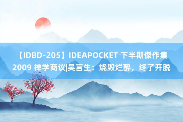 【IDBD-205】IDEAPOCKET 下半期傑作集2009 禅学商议|吴言生：烧毁烂醉，终了开脱