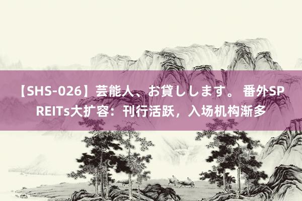 【SHS-026】芸能人、お貸しします。 番外SP REITs大扩容：刊行活跃，入场机构渐多