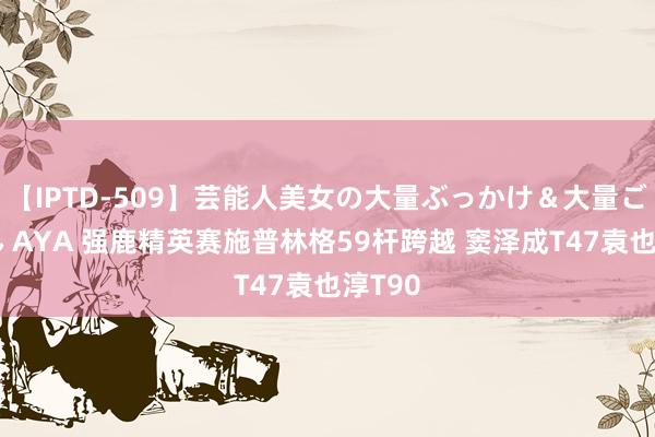 【IPTD-509】芸能人美女の大量ぶっかけ＆大量ごっくん AYA 强鹿精英赛施普林格59杆跨越 窦泽成T47袁也淳T90